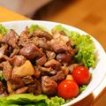 かずみんちゃん's cooksnap of when they made 絶品！にんにく香る♪三種の鶏肉ソテー.