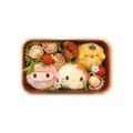 クック4649★'s cooksnap of when they made キャラ弁＊キティ・マイメロ・プリン.