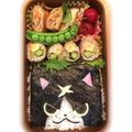 クック4649★'s cooksnap of when they made キャラ弁 フユニャン✴︎のり弁.