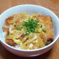 msft5632's cooksnap of when they made ❤フライパンでカツ丼❤.