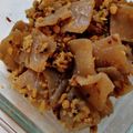 NEKOほっぺ's cooksnap of when they made 蒟蒻のスパイス味噌炒め.