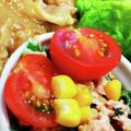 さん屁ぇです's cooksnap of when they made 小松菜と卵のデリ風サラダ.