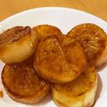 ママメイン！時々子供's cooksnap of when they made レンジで簡単！大根の甘辛ステーキ.