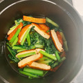くぅとのん's cooksnap of when they made 簡単！ｽﾄｳﾌﾞで無水！厚揚げと小松菜煮.
