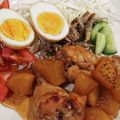 akiyuママ's cooksnap of when they made 居酒屋風♡鶏肉と大根の甘辛煮.