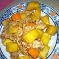 まりゆりひろこ's cooksnap of when they made さつまいもと豚肉の味噌炒め.