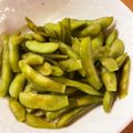Kazoow's cooksnap of when they made ストウブで黒豆の枝豆.
