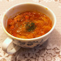 ママりりんこ's cooksnap of when they made 簡単☆トマトの甘みたっぷりミネストローネ.