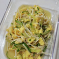 tamago大好き's cooksnap of when they made えのきだけときゅうりと卵の和え物.