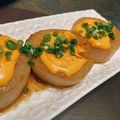 マックスの母's cooksnap of when they made 簡単＆節約✿大根ステーキバターポン酢✿.