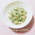 まあまま☆0403's cooksnap of when they made 大葉香る～じゃこご飯☆１人ランチにも.