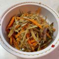 ゆーか1107's cooksnap of when they made お弁当にも。お惣菜屋さんの柔らか金平牛蒡.