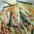 かりん★3児ママ's cooksnap of when they made ツナとにんじんのゴマサラスパ✿.