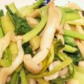 横国系やきう女子's cooksnap of when they made しめじと小松菜のレンチン和え♪.