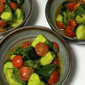 ★ころんたん★'s cooksnap of when they made トマトときゅうりのマリネ風サラダ♪.