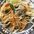 春風★★★★★'s cooksnap of when they made 酷暑に負けない！豚と小松菜のピリ辛サラダ.