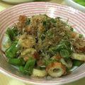 Remtan's cooksnap of when they made いんげん・じゃこ・竹輪のおかかチーズ炒め.