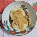 mmameco's cooksnap of when they made きな粉黒蜜餅.