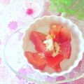 hikarin♪'s cooksnap of when they made ひんやりトマトの砂糖がけ.