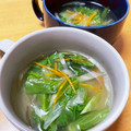 ありみりん♡'s cooksnap of when they made ☆ウェイパーとこしょうのレタススープ☆.