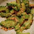 ヨシヨッシー's cooksnap of when they made ゴーヤ胡麻和え.