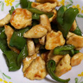くむちん's cooksnap of when they made ご飯がススム★ささ身とピーマンの甘辛炒め.