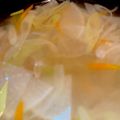 ちゃあまお's cooksnap of when they made ダシダで焼肉屋さんの野菜どっさりスープ.