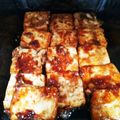 FaithAloha's cooksnap of when they made ご飯がすすむ♪豆腐の蒲焼き風.