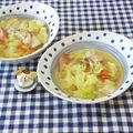 みかかめ's cooksnap of when they made 具だくさん食べる野菜中華スープ.