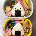 Chaaa_room's cooksnap of when they made キャラ弁簡単かわいいお弁当可愛いおにぎり.