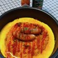 じゃりてん's cooksnap of when they made 鉄板ナポリハン(鉄板ナポリ飯).