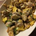匡史さん's cooksnap of when they made 簡単！鶏もも肉の鶏たま大葉オイスター炒め.