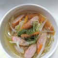 ミロ9607's cooksnap of when they made ウィンナーと野菜のコンソメスープ.