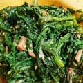 Coちむ's cooksnap of when they made 春菊のなめ茸ごまマヨ和え〜柚子胡椒風味.