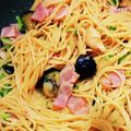 ぐみよー's cooksnap of when they made ポポラ風♪なすベーコンしょうゆ味パスタ♪.