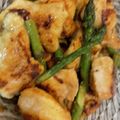 マウレバァ's cooksnap of when they made 節約！簡単！ムネ肉とアスパラの塩麹炒め.