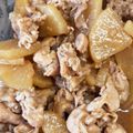 kuuko♪'s cooksnap of when they made たっぷり大根と豚肉の甘辛味噌炒め.