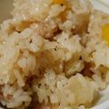 あきつま（杏花☆）'s cooksnap of when they made フライパンで鶏とマッシュルームのピラフ風.