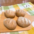 Alohan♫'s cooksnap of when they made 初心者でも大丈夫☆手ごね全粒粉パン！.