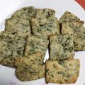 クック1DNB4P☆'s cooksnap of when they made もったいないを食卓に☆人参の葉クッキー.