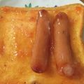クック8B50KT☆'s cooksnap of when they made トーストon苺ジャム＆ウインナー.