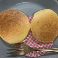 トゥードルズ♡'s cooksnap of when they made 幼児食☆フワフワ米粉パンケーキ.