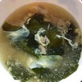 ふーちゃんとエレビー's cooksnap of when they made ツナ缶と乾燥わかめのコンソメ卵スープ.