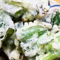 i☆can's cooksnap of when they made 失敗なくからっと揚がる行者ニンニク天ぷら.