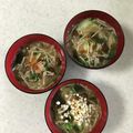 Ruriluru's cooksnap of when they made いつものお味噌汁に一工夫して(o^^o).
