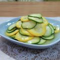 Yukiまむ's cooksnap of when they made ズッキーニのナムル.