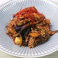 ティモ333's cooksnap of when they made 万能！　なすとひき肉ピリ辛炒め！.