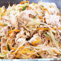 yukinoshit's cooksnap of when they made 豚ともやしの胡麻しょうがあえ.