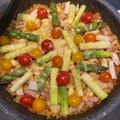 あおママ★☆'s cooksnap of when they made 簡単フライパンひとつでパエリア.