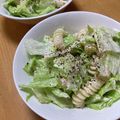 meekoっち's cooksnap of when they made マカロニツナレタスのサラダ.